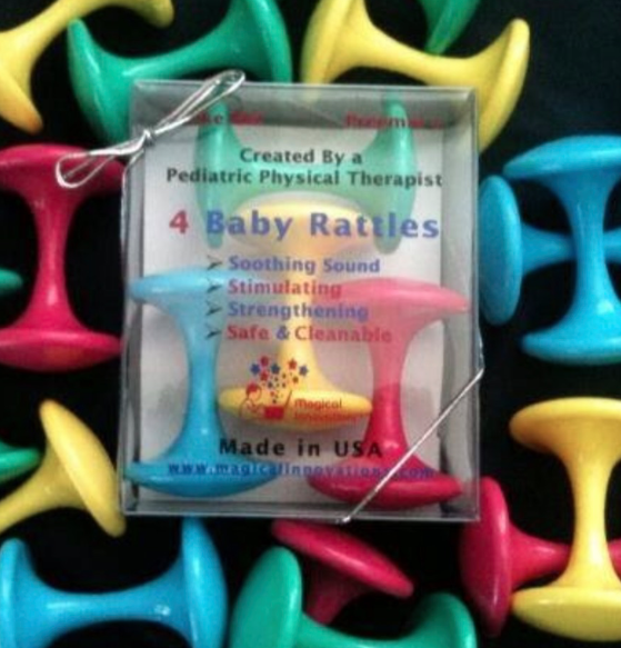 baby barbell rattle